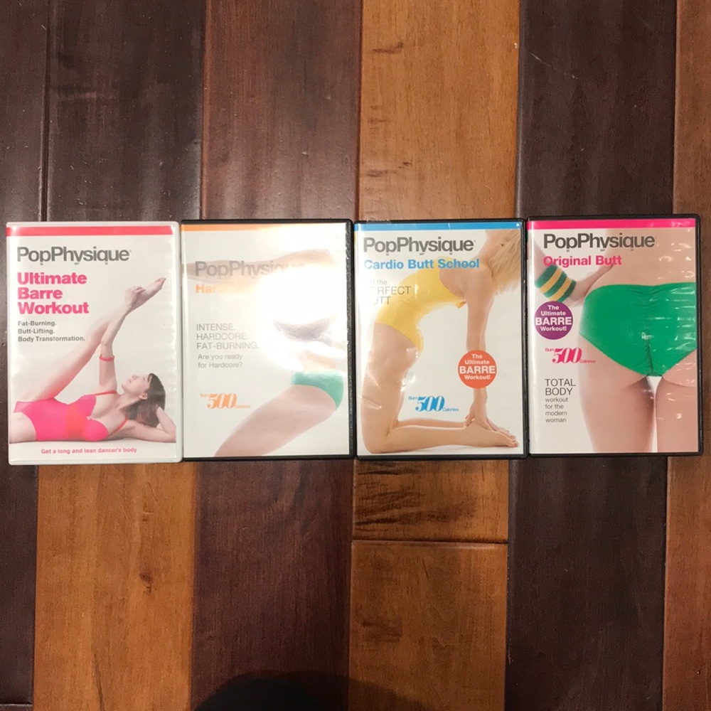 COPY - Pop Physique Barre Workout DVDs